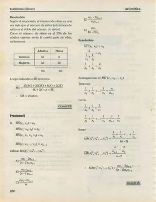 ARITMÉTICA - LUMBRERAS