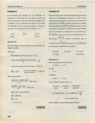 ARITMÉTICA - LUMBRERAS