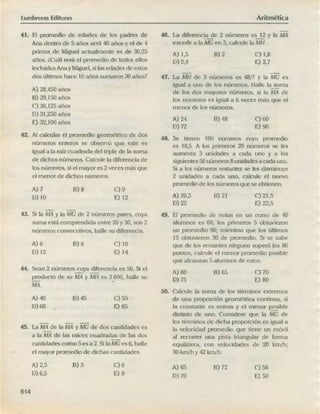 ARITMÉTICA - LUMBRERAS