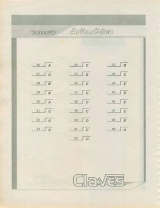 ARITMÉTICA - LUMBRERAS