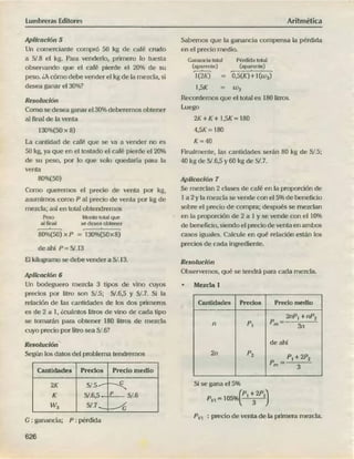 ARITMÉTICA - LUMBRERAS