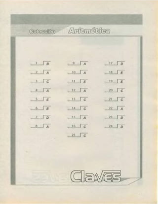 ARITMÉTICA - LUMBRERAS