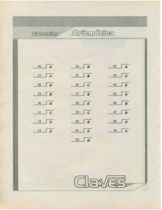 ARITMÉTICA - LUMBRERAS