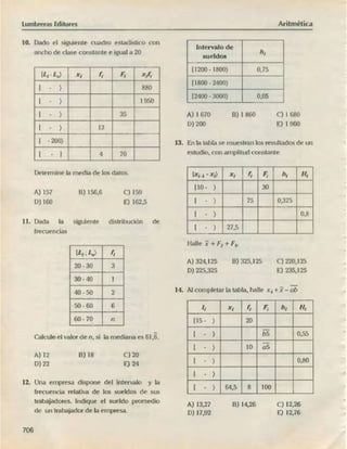 ARITMÉTICA - LUMBRERAS