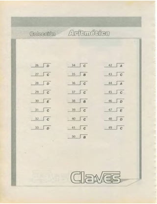 ARITMÉTICA - LUMBRERAS