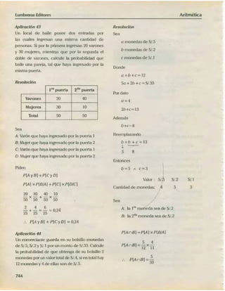 ARITMÉTICA - LUMBRERAS