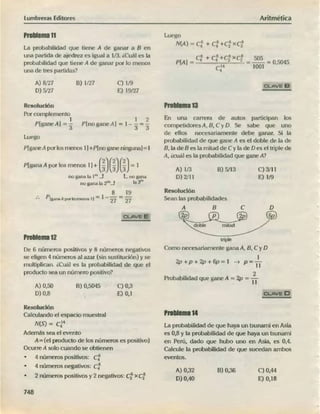 ARITMÉTICA - LUMBRERAS