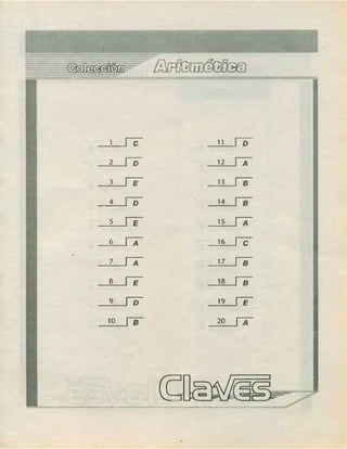 ARITMÉTICA - LUMBRERAS