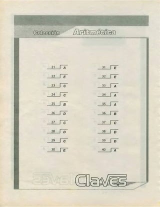 ARITMÉTICA - LUMBRERAS