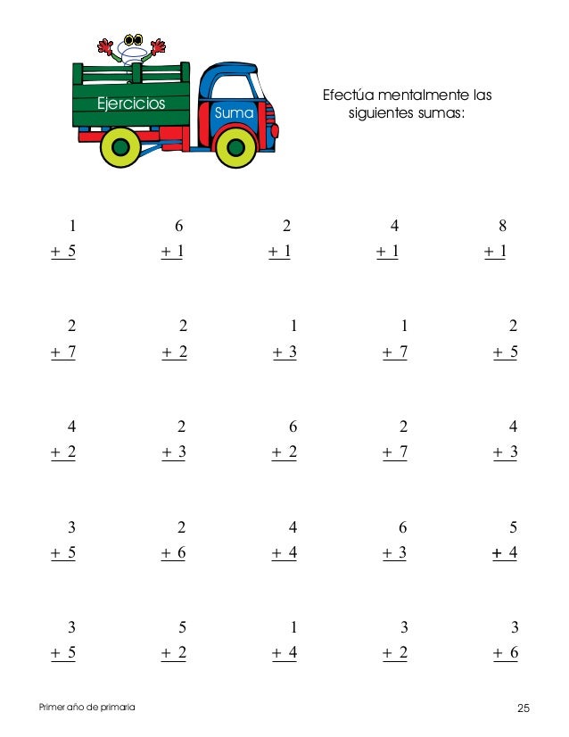 Aritmética primer año