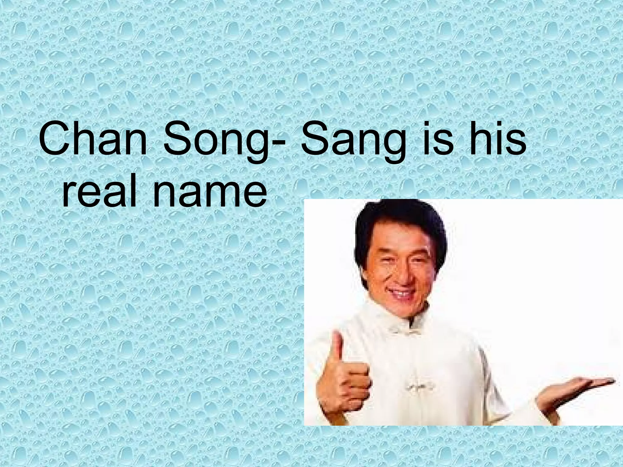 Jackie Chan by Aritz | PPT