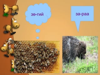 зө-гий за-раа 