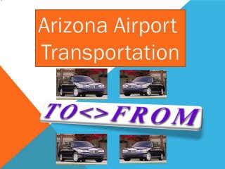 Arizona airport transportation
