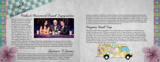 Brand
Activation
We plan to expose our brand by
placing it within Dancing With
the Stars episodes to increase
overall product awareness
and generate positive feelings
towards our company. Similar to
the Coca Cola glasses that line
the judge’s panel on American
Idol, we will have the judges on
Dancing With the Stars drink
from brightly designed AriZona
cups. To further support this, we
will supply contestants with an
array of AriZona iced teas backstage. When the cameras feature the stars and dancers before
and after their performances, we anticipate that they will catch some contestants guzzling down
our iced teas. This will demonstrate to audiences that AriZona iced teas are tasty, replenishing,
and refreshing. The fact that many people idolize the contestants will add strength and
credibility to our message.
Product Placement/Brand Ingegration
We will gain media coverage and increase brand awarenes by associating AriZona with
extreme sports to demonstrate that the brand values active lifestyles and overall health.
The upcoming winter X Games will be held on January 24-27 in Aspen, Colorado
with live coverage by ESPN and ABC. We will be official sponsors. As part of our
Sponsor X-Games
sponsor package, we will have on-site activations as well as interactive media advertisements
throughout the event. We will have an activation space at the sponsor village where we will be
giving out samples to fans, and hosting athlete signings. Additional, we plan to place our logos
on athletic equipment and banners throughout the event area. The media coverage will create
an opportunity to branch out to a different segment of the market which, in turn, will hopefully
increase our market share and overall brand awareness.
Arizona Road Trip
We plan to reach the young adults of our target audience and get them excited about our
various iced tea products. Offering samples will allow college students to experiment with
our flavors. We will have an AriZona branded truck drive across the country offering samples
and selling our tea products on major college campuses. The road trip will symbolically begin
in Brooklyn, New York, where the company originated, and end up in Arizona, particularly at
Arizona State University. By hitting large college campuses, we will be able to hit the younger
spectrum of our target audience (18-34 year-olds), increasing our brand awareness in a unique
way, both directly and through word-of-mouth.
28 29
 