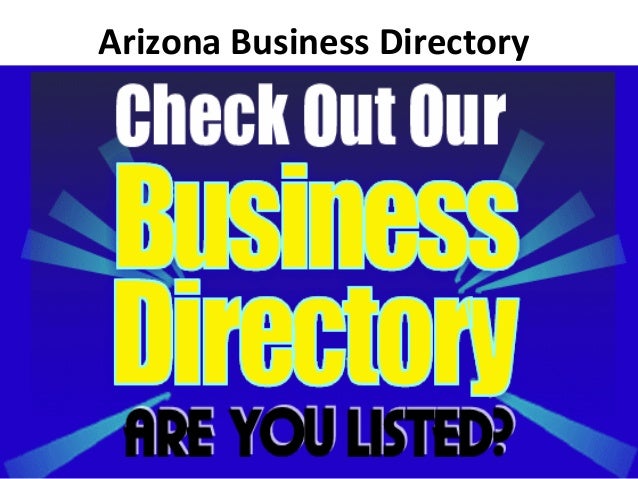 Arizona free business directory