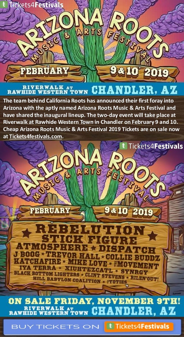 Arizona roots music festival 2019 lineup and tickets