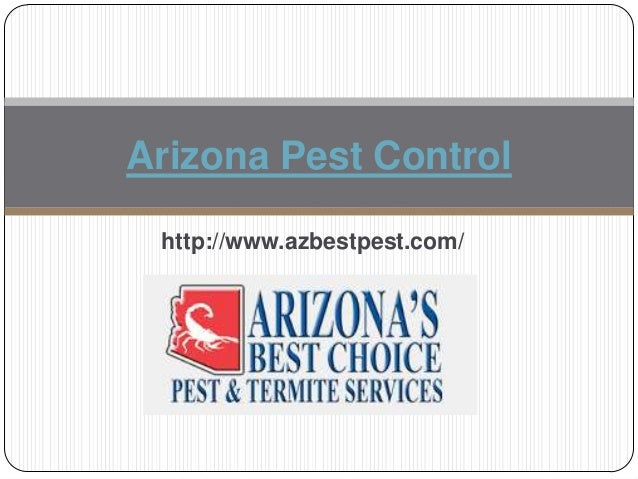 Arizona's best choice pest & termite services