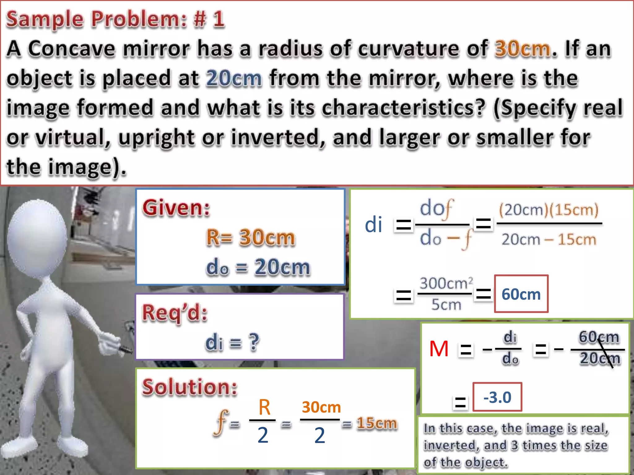 R
2
30cm
2
di
60cm
M
-3.0