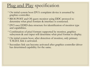 digital visual interface.pptx anfdanfewaq | PPT
