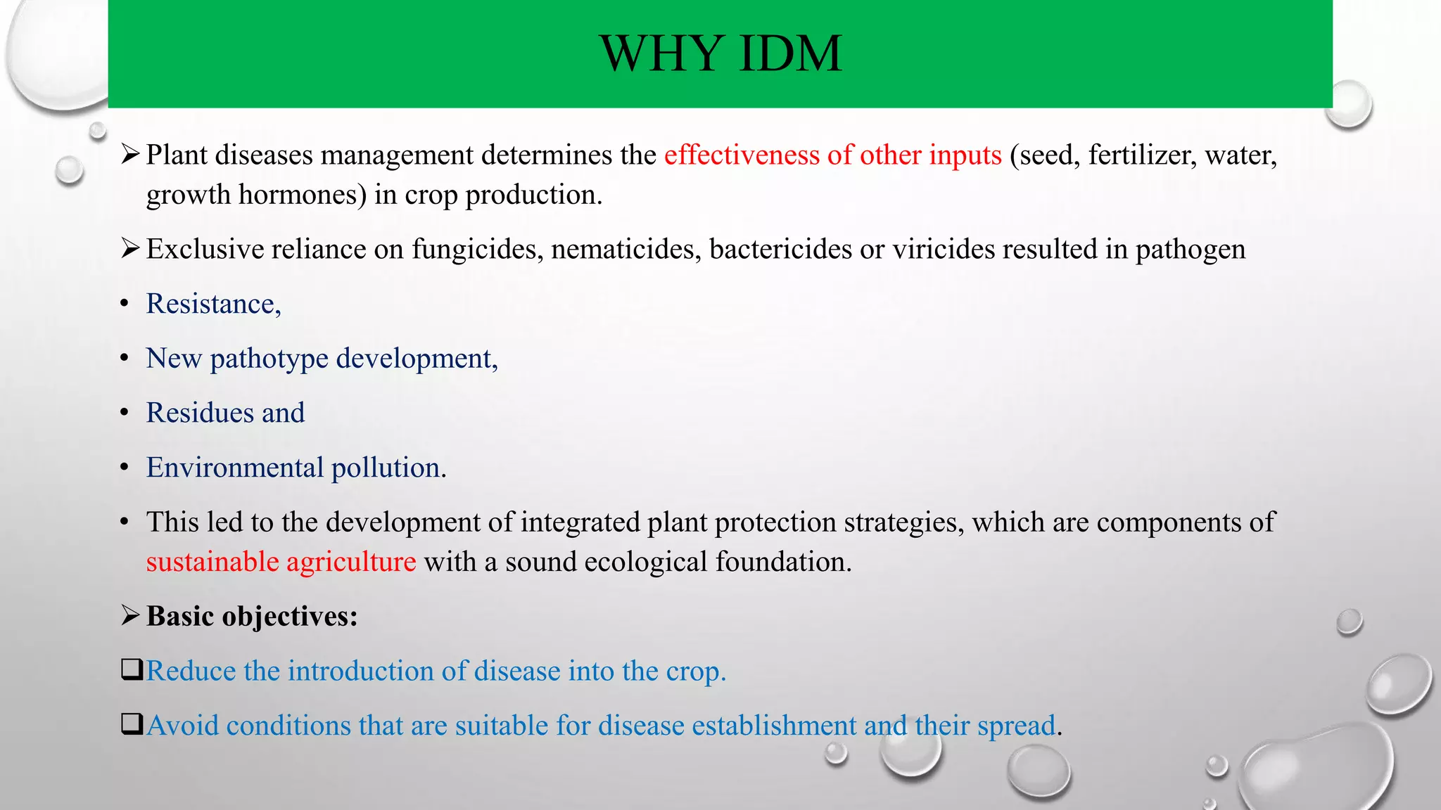integrated disease management | PPTX