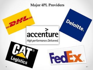 Major 4PL Providers
9
 