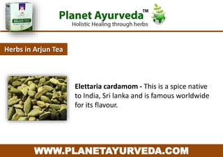Numerous Health Benefits Of Arjun Tea - Terminalia Arjuna | PPTX