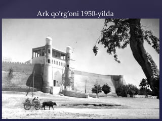 Ark qo’rg’oni 1950-yilda
 