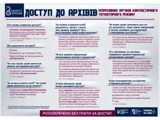 Доступ до матеріалів КГБ в українських архівах