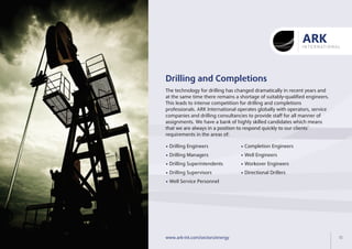 Ark international   oil & gas brochure