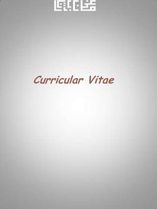 Curricular Vitae
 