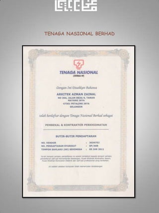 TENAGA NASIONAL BERHAD
 
