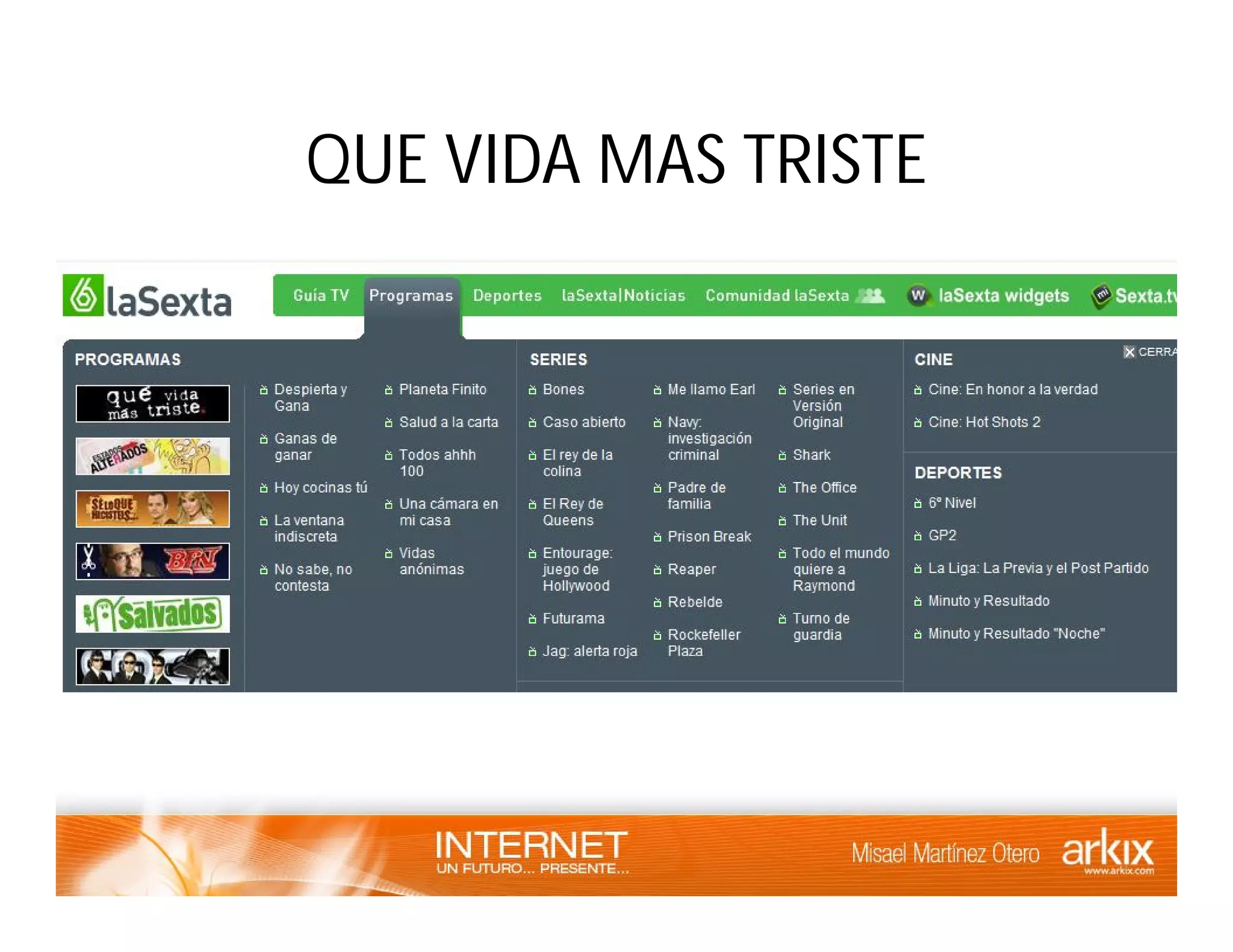 Internet - un futuro presente