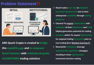 ARK Quant Crypto - UM-Presentation | AI | ML | TI | PDF