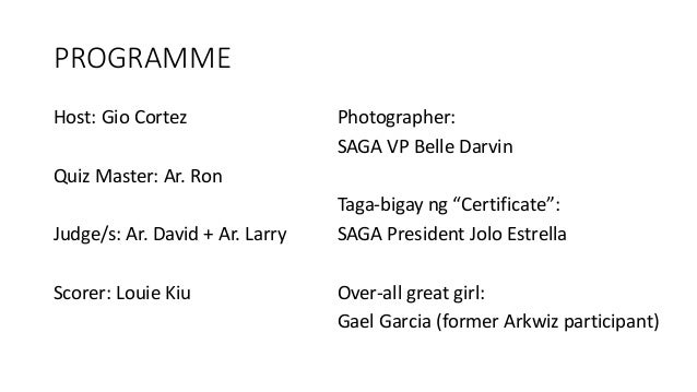 of competition quiz certificate sample ARKWIZ: Qualifiers Competition Briefing