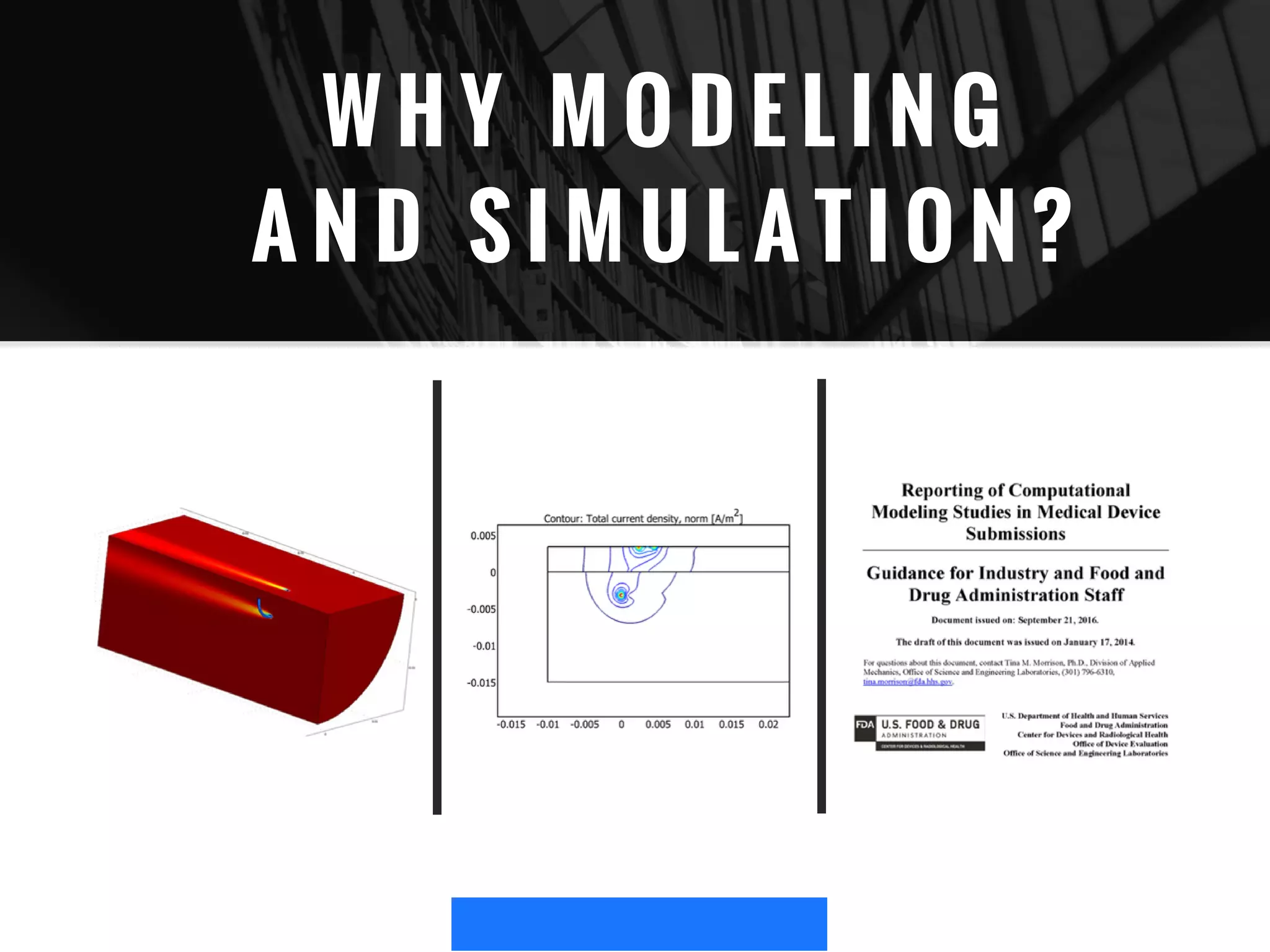 W H Y M O D E L I N G
A N D S I M U L A T I O N ?
 