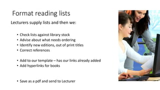 Reading lists - communication and marketing Slide 14