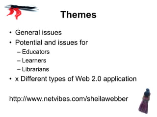 Potential and issues of Web 2.0