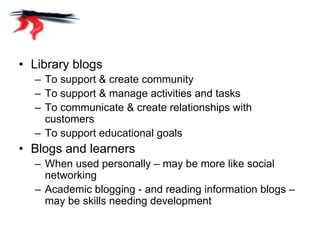 Potential and issues of Web 2.0