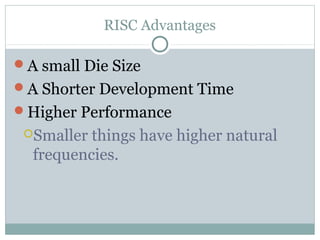 ARM - Advance RISC Machine | PPT