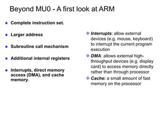 Introduction to Processor Design and ARM Processor | PPTX