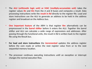 ARM introduction registers architectures | PPTX