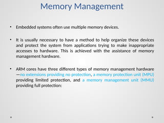 ARM introduction registers architectures | PPTX