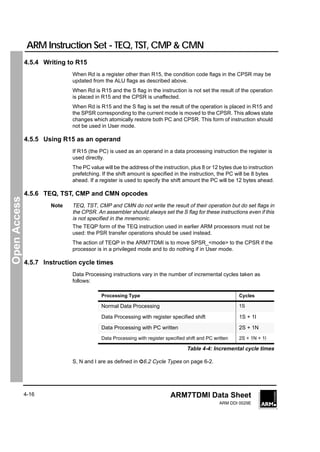 Arm instruction set | PDF