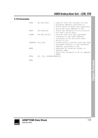 Arm instruction set | PDF