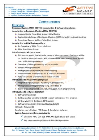 Arm 2days hands on training_workshop_activegalaxy | PDF image.