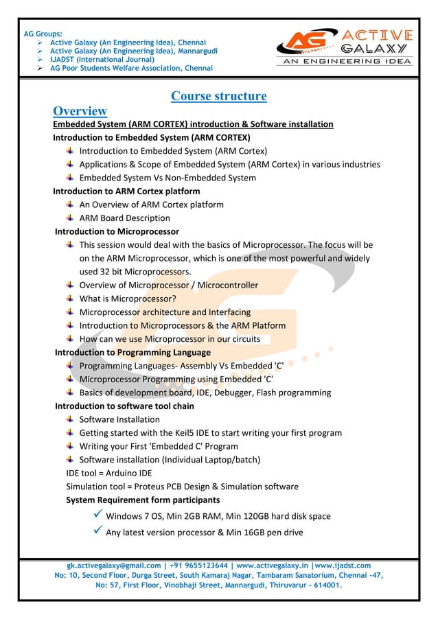Arm 2days hands on training_workshop_activegalaxy | PDF