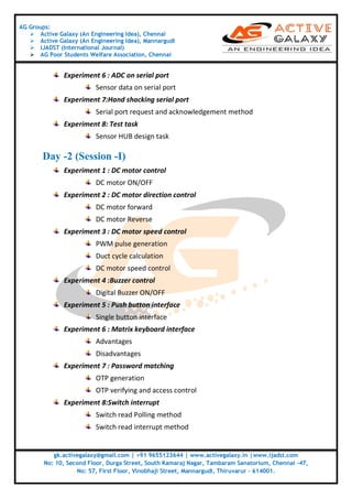 Arm 2days hands on training_workshop_activegalaxy | PDF