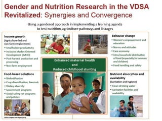 Gender, Nutrition and Health: Achievements and key insights