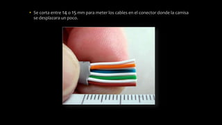 Armado de un cable para red RJ45 | PPTX