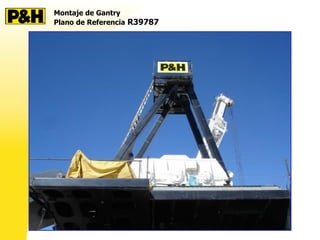 Montaje de Gantry
Plano de Referencia R39787
Miembro Compresor
16.318 Kg
Miembro Tensor
4455 Kg
 